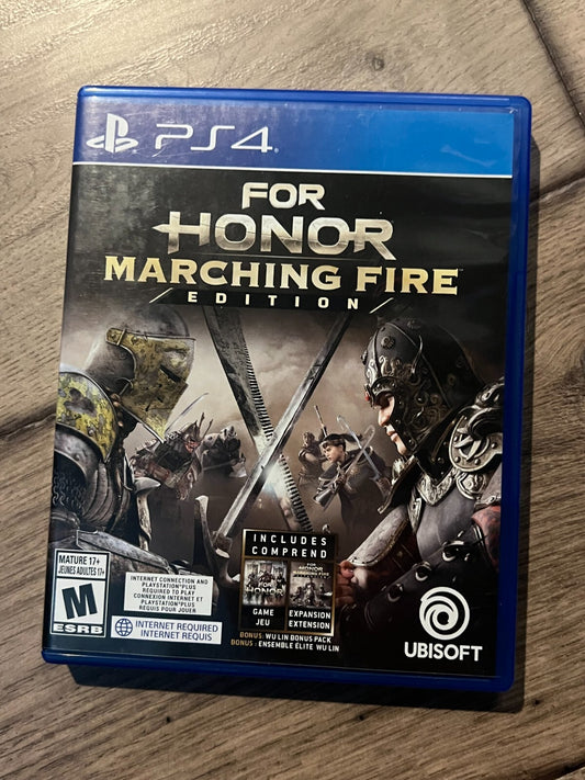 For Honor: Marching Fire Edition (Sony PlayStation 4, 2018) CIB