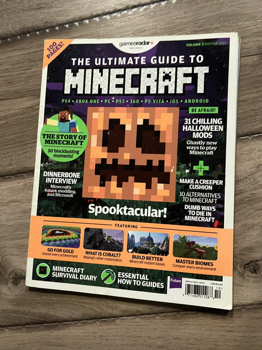The Ultimate Guide To Minecraft Magazine Volume 3 Winter 2015 Spooktacular