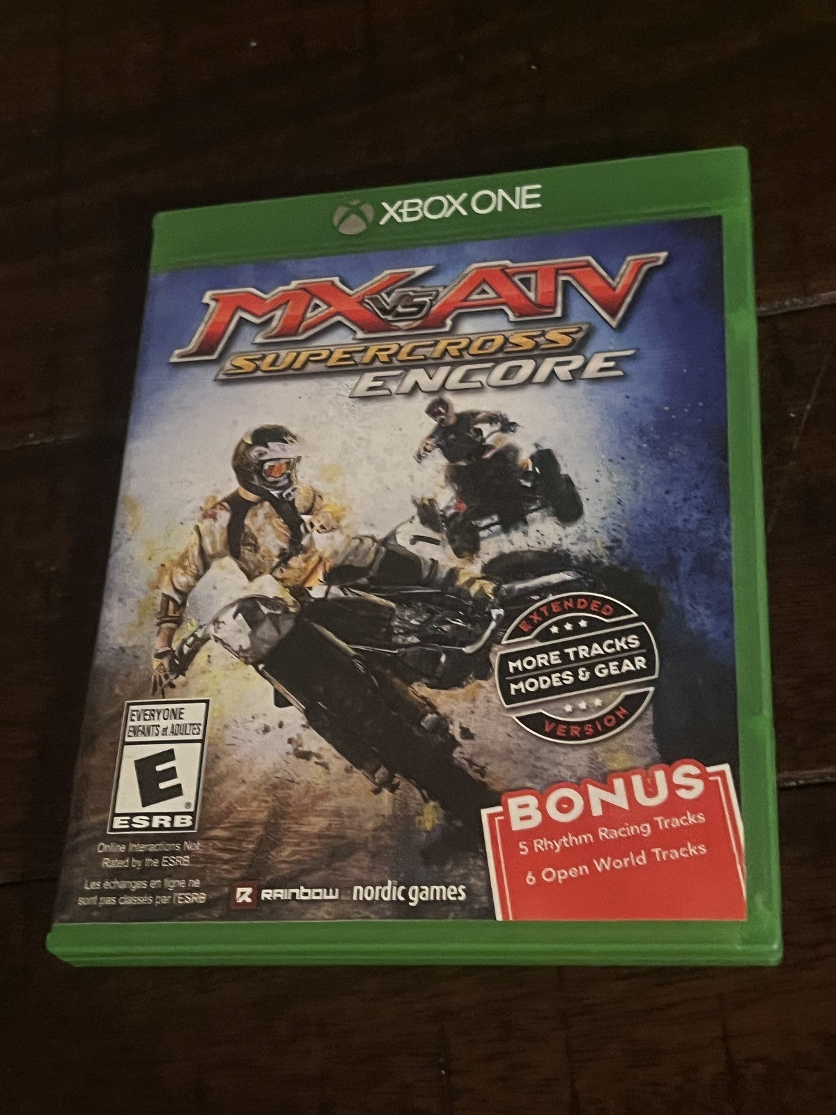 MX vs ATV Supercross Encore Edition (Microsoft Xbox One, 2016) CIB COMPLETE