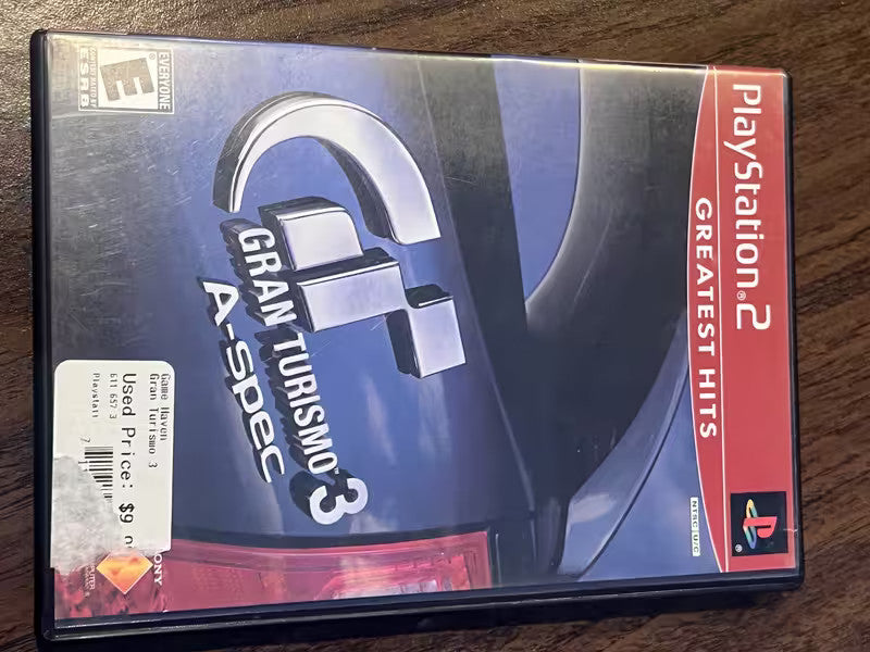 Gran Turismo 3 (Sony Playstation 2 PS2, 2001) CIB COMPLETE