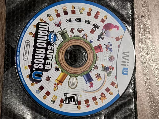New Super Mario Bros. U (Nintendo Wii U, 2012) DISC ONLY