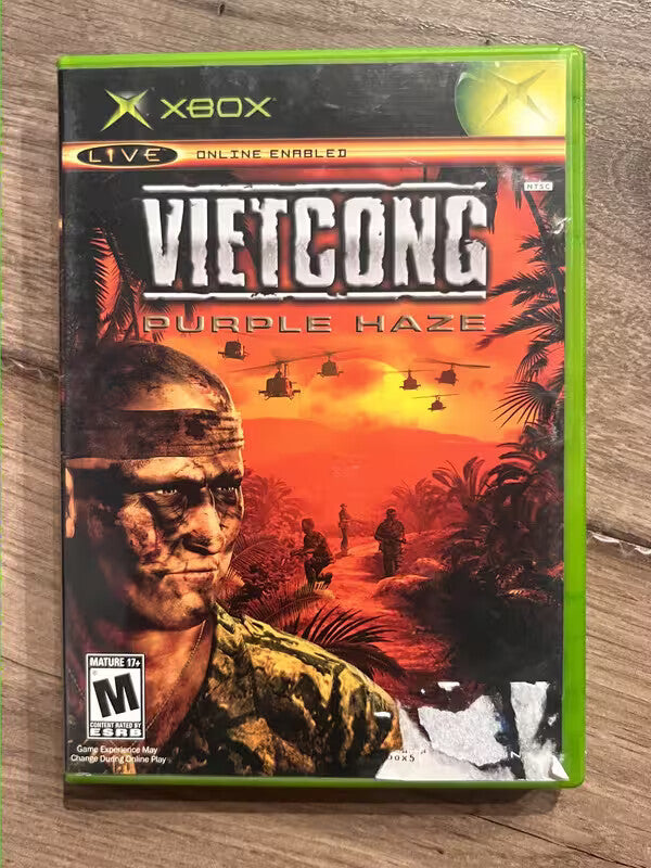 Vietcong Purple Haze (Microsoft Xbox, 2004) CIB
