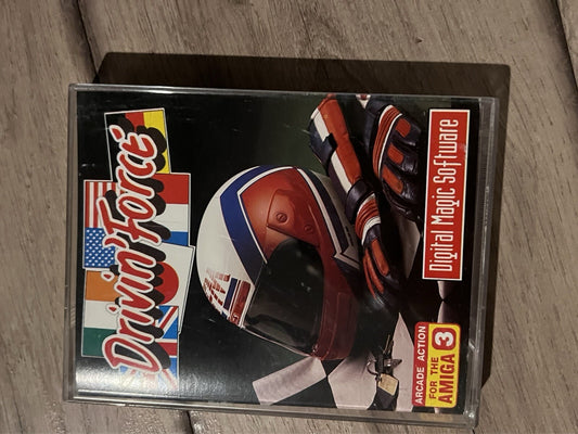 Drivin' Force (Commodore Amiga) CIB COMPLETE