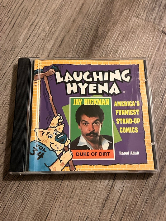Jay Hickman Volume 34 Duke Of Dirt CD Laughing Hyena Stand Up Comedy