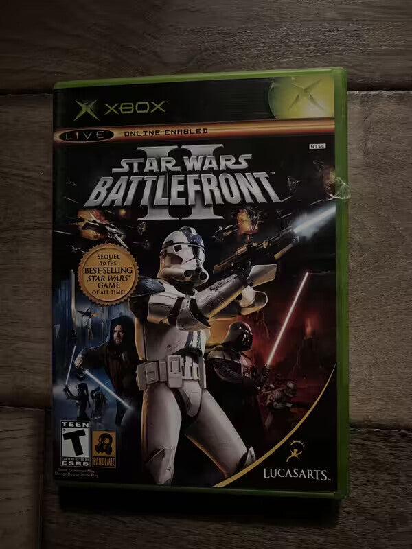 Star Wars Battlefront 2 II (Microsoft Xbox, 2005) CIB