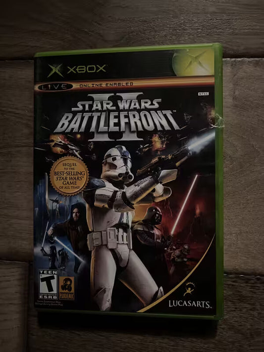Star Wars Battlefront 2 II (Microsoft Xbox, 2005) CIB