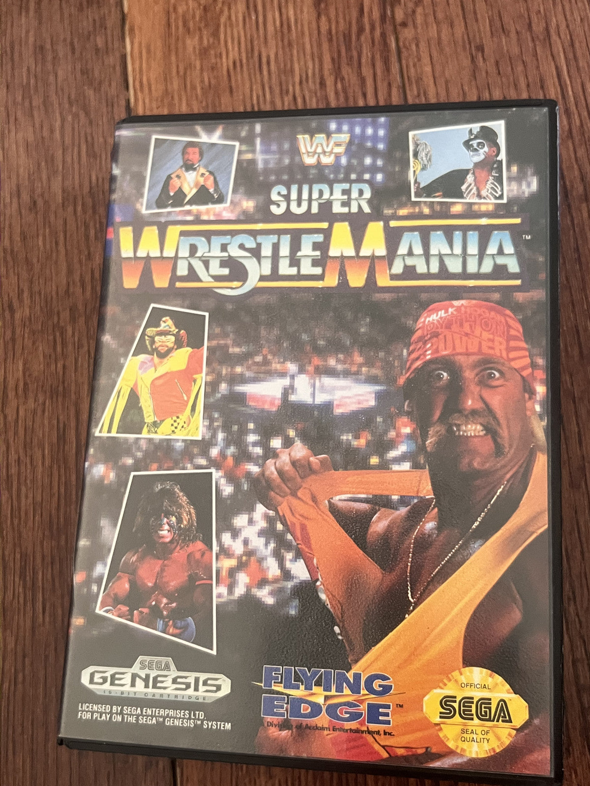 WWF Super Wrestlemania (Sega Genesis, 1992) NO MANUAL
