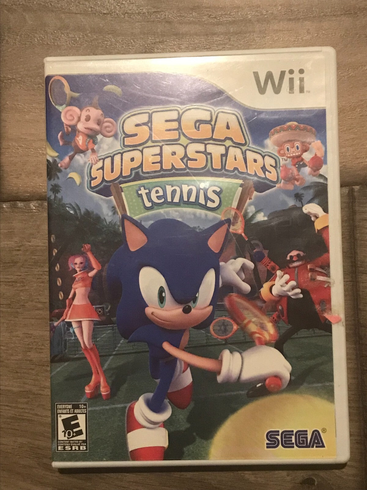 Sega Superstars Tennis (Nintendo Wii, 2008) CIB