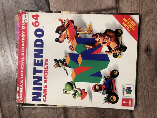 Nintendo 64 Game Secrets Prima's Strategy Guide Hint Book Missing Page 13 14
