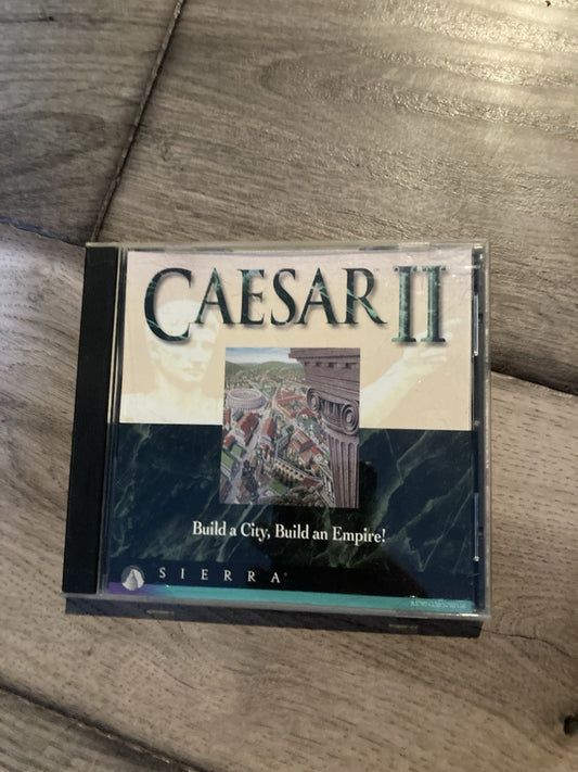 Caesar II 2 (PC CD-ROM, 1995) CIB COMPLETE IN BOX