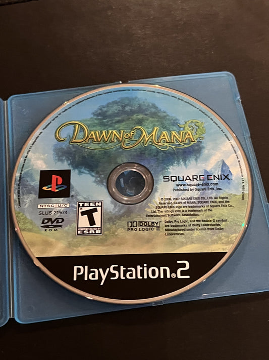 Dawn of Mana (Sony Playstation 2 PS2, 2007) DISC ONLY