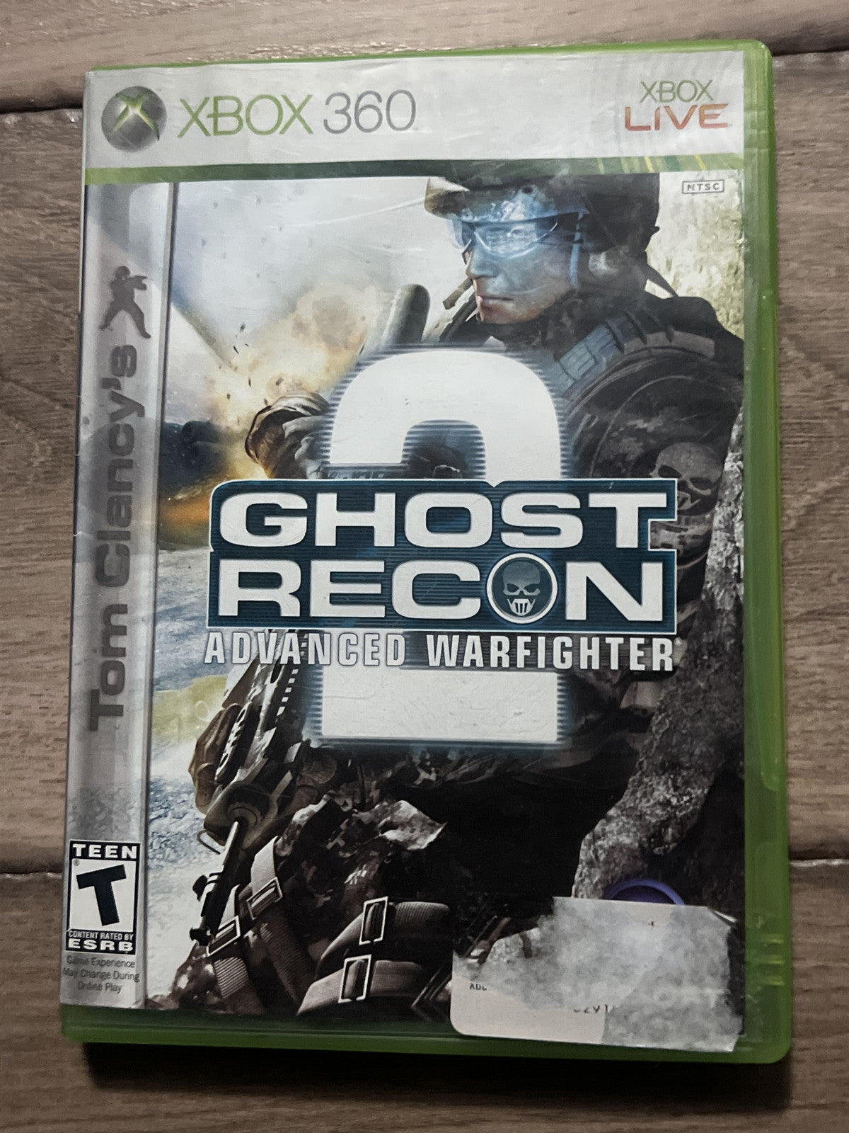 Tom Ghost Recon Advanced Warfighter 2 (Microsoft Xbox 360, 2007) CIB COMPLETE