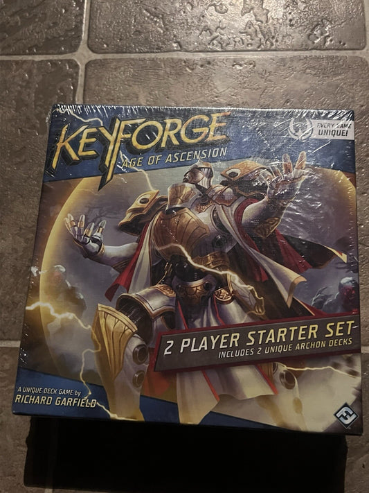 KeyForge: Age of Ascension Two-Player Starter Board Game New Sealed