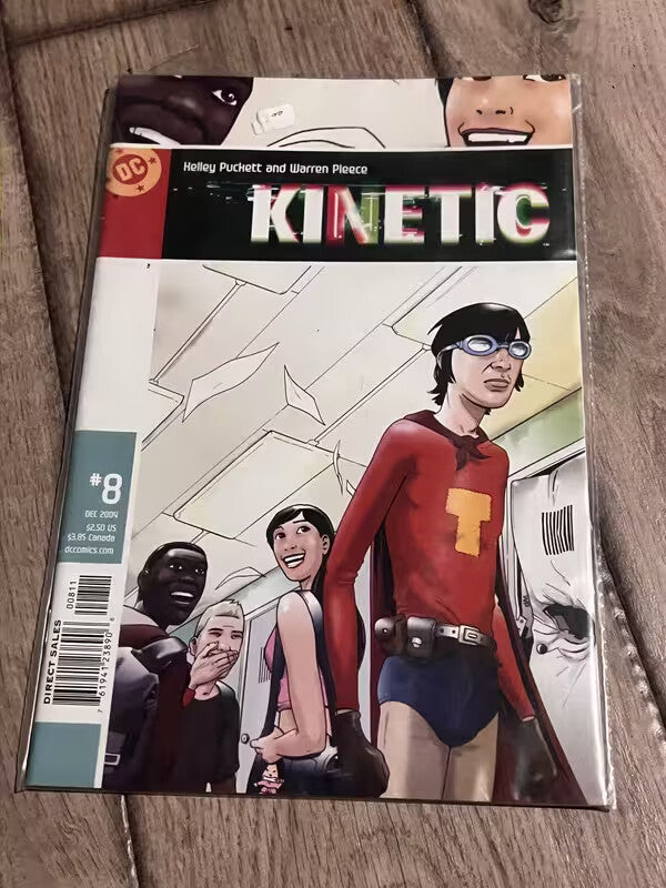 Kinetic #8 DC Comics 12/04 2004
