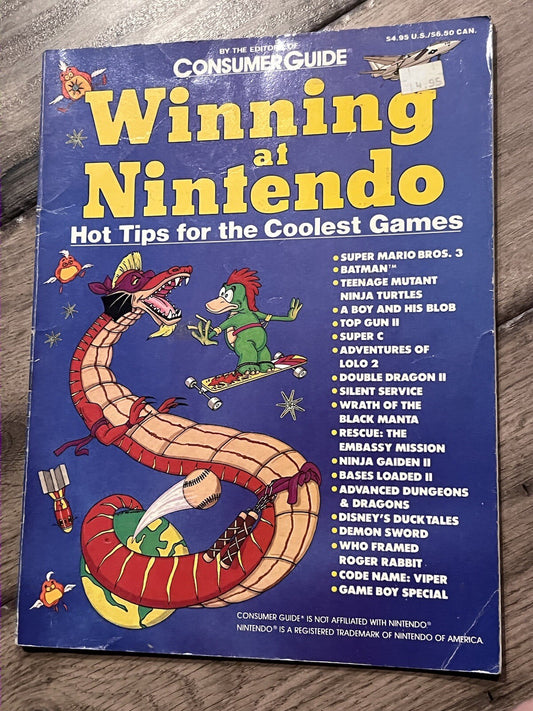 Winning At Nintendo Hot Tips For The Coolest Games Guide 1990