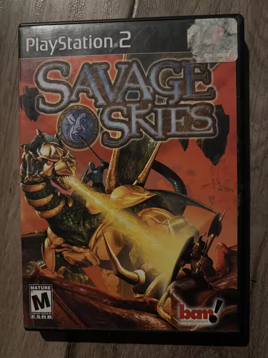 Savage Skies (Sony Playstation 2, 2002) CIB