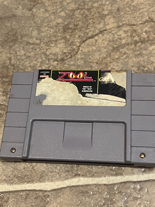 Zool Ninja of the Nth Dimension (Super Nintendo SNES, 1994) CART ONLY