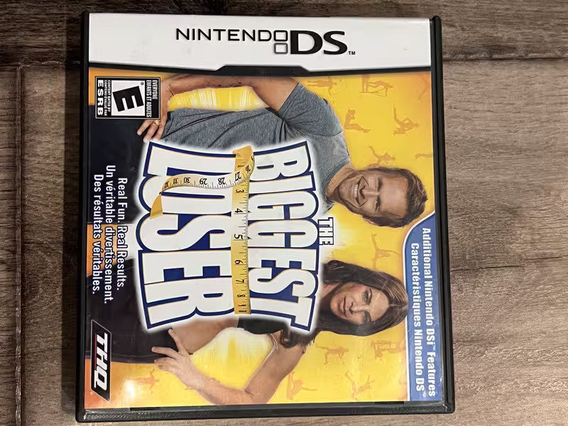 The Biggest Loser (Nintendo DS, 2009) CIB COMPLETE