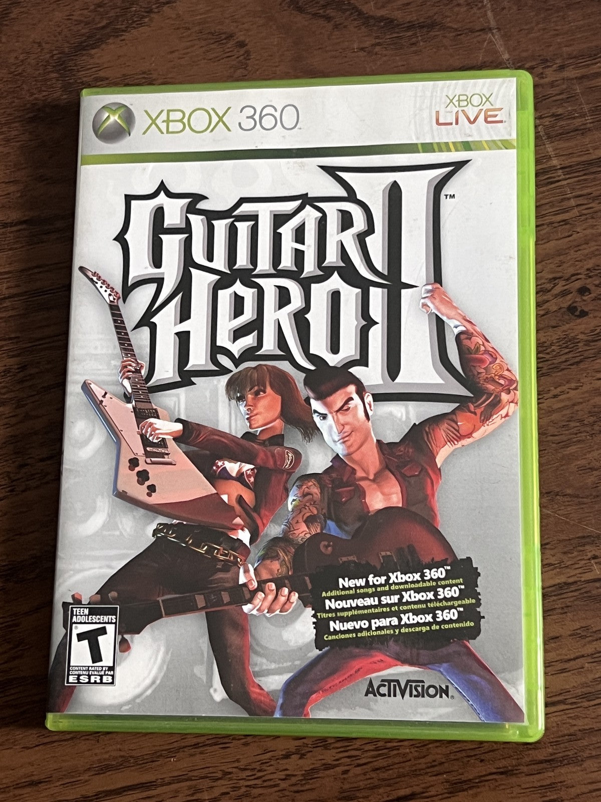 Guitar Hero II (Microsoft Xbox 360, 2007) CIB COMPLETE