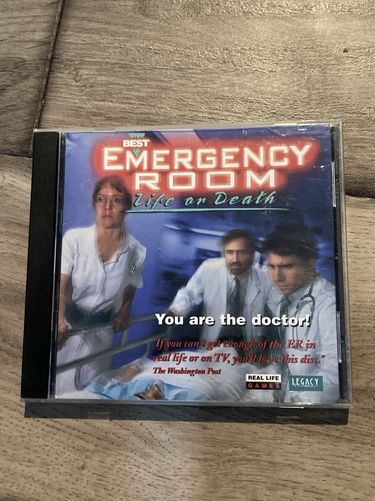 Emergency Room~Life Or Death Legacy Interactive Computer Game CD-ROM