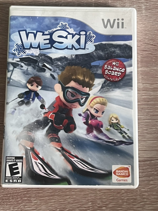 We Ski (Nintendo Wii, 2008) NO MANUAL