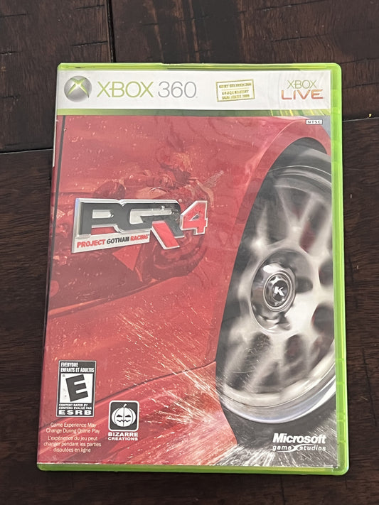 Project Gotham Racing 4 (Microsoft Xbox 360, 2007) CIB COMPLETE IN BOX
