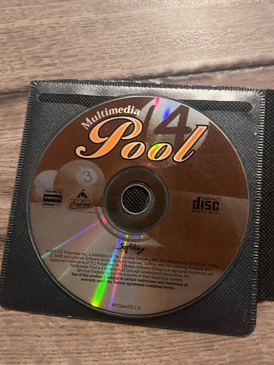 Multimedia Pool (PC CD-ROM, 1995) DISC ONLY