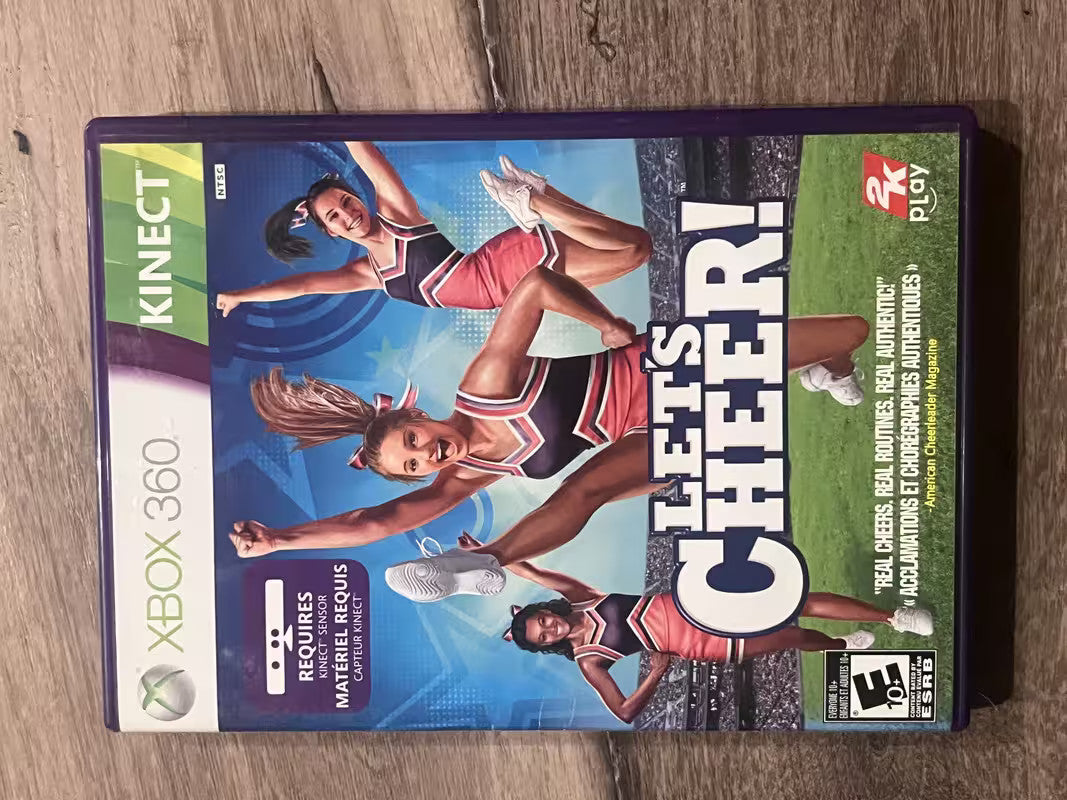 Let's Cheer (Microsoft Xbox 360, 2011) CIB