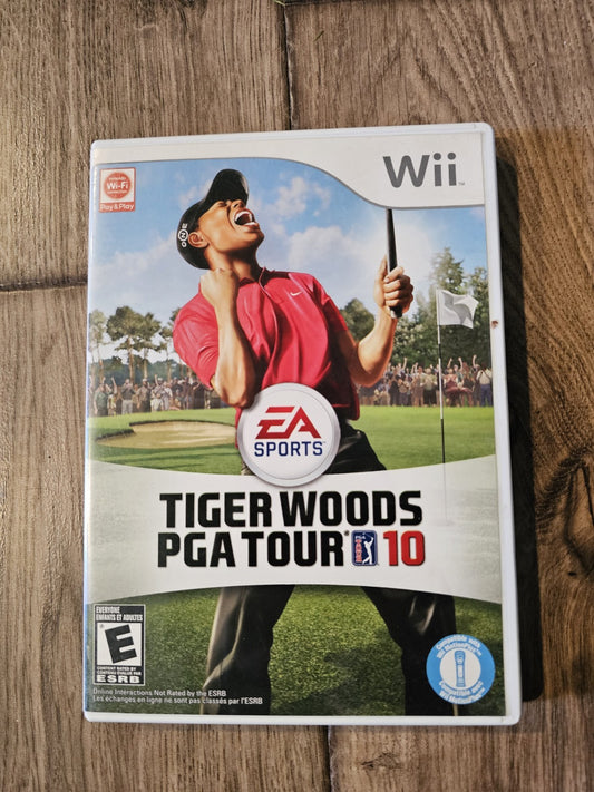 Tiger Woods PGA Tour 10 (Nintendo Wii, 2009) CIB COMPLETE