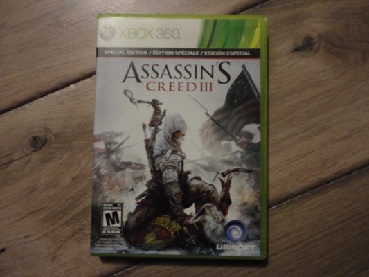 Assassin's Creed III {Special Edition} (Microsoft Xbox 360, 2012) CIB