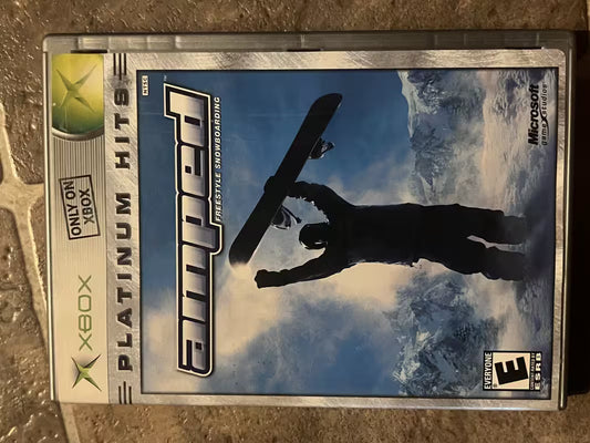 Amped Freestyle Snowboarding: Platinum Hits (Microsoft Xbox, 2001) CIB COMPLETE