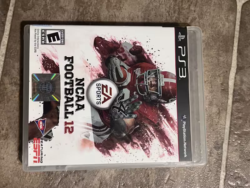 NCAA Football 12 (Sony Playstation 3 PS3, 2011) CIB COMPLETE