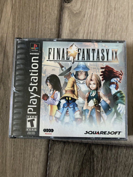 Final Fantasy IX (Sony Playstation 1 PS1, 2000) NO MANUAL