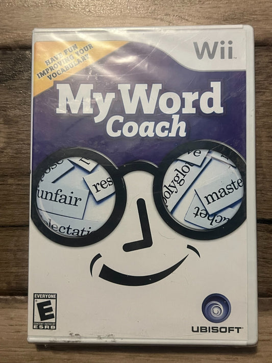My Word Coach (Nintendo Wii, 2007) NEW SEALED