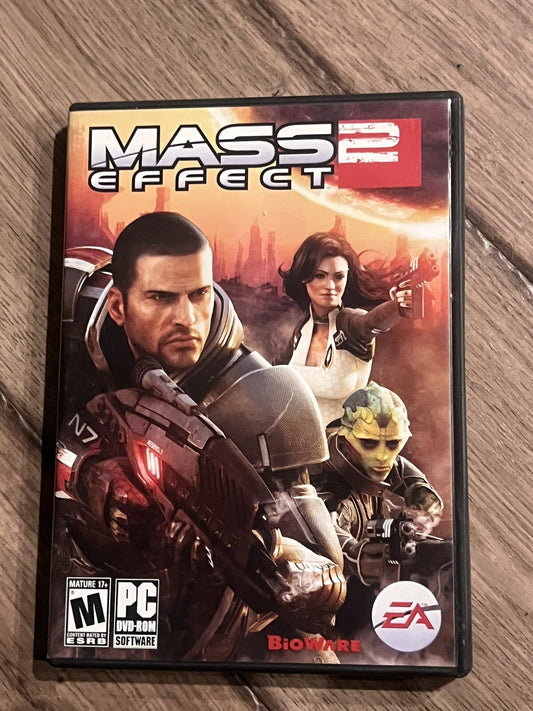 Mass Effect 2 (PC DVD-ROM, 2010) CIB 2 Disc
