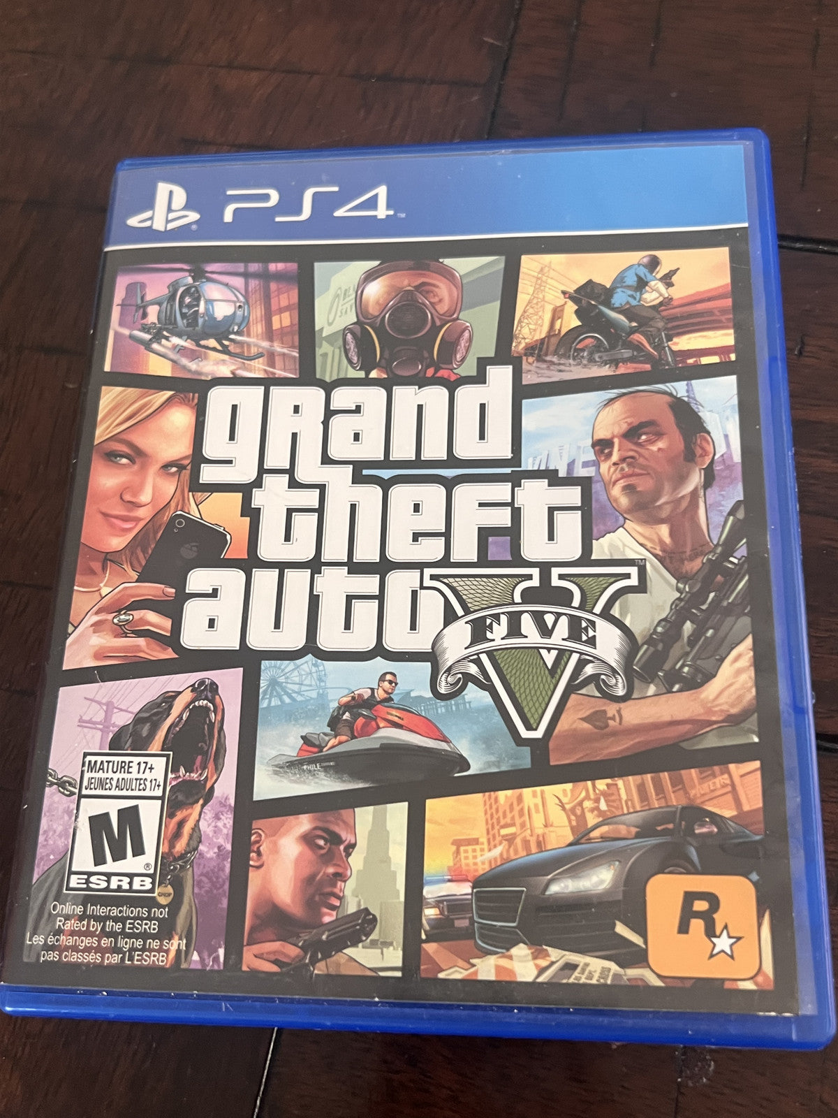 Grand Theft Auto V (Sony Playstation 4 PS4, 2014) CIB COMPLETE