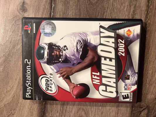 NFL GameDay 2002 (Sony Playstation 2, 2001) NO MANUAL
