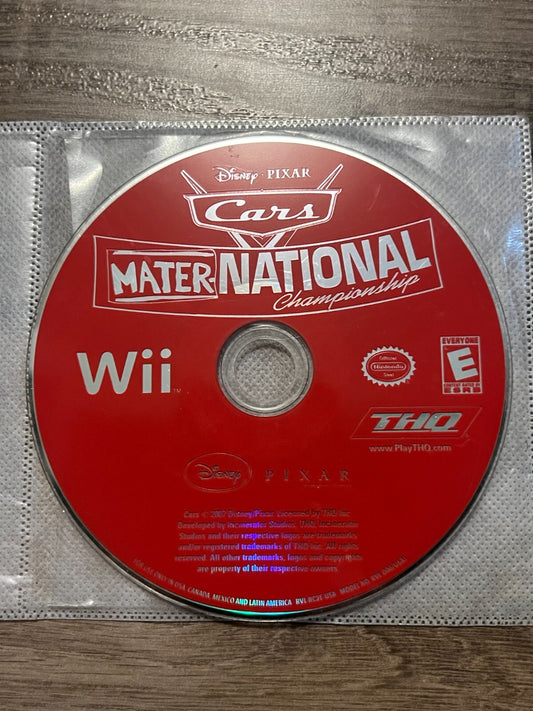 Cars: Mater-National Championship (Nintendo Wii, 2007) DISC ONLY