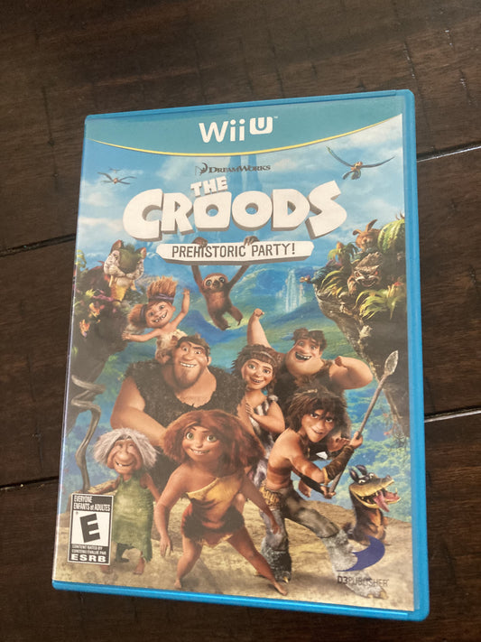 The Croods: Prehistoric Party (Nintendo Wii U, 2013) NO MANUAL