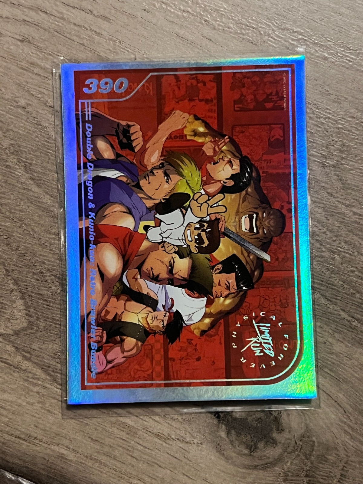 Limited Run Games Silver Trading Card Series 2 #390: Double Dragon & Kunio-Kun