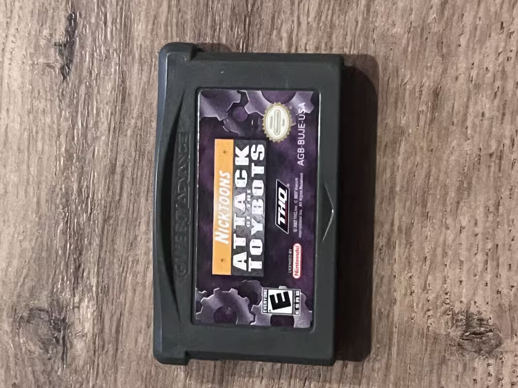 Nicktoons Attack of the Toybots (Nintendo Game Boy Advance, 2007) CART ONLY