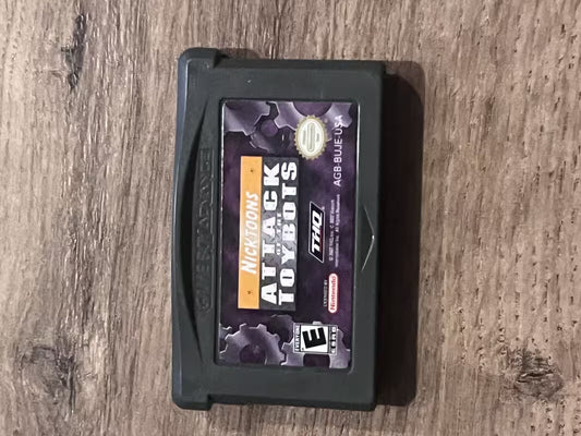 Nicktoons Attack of the Toybots (Nintendo Game Boy Advance, 2007) CART ONLY
