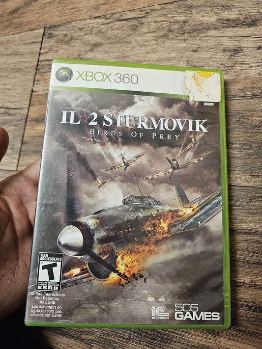IL-2 Sturmovik: Birds of Prey (Microsoft Xbox 360, 2009) CIB COMPLETE