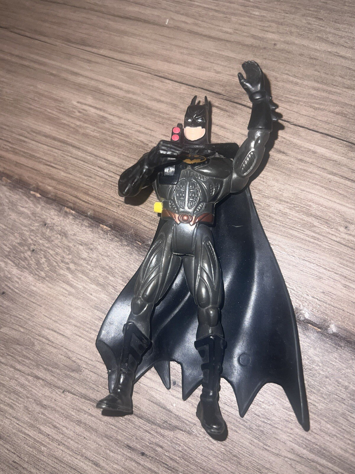 Vintage 1995 Batman Forever Batman Solar Sensor Action Figure by Kenner