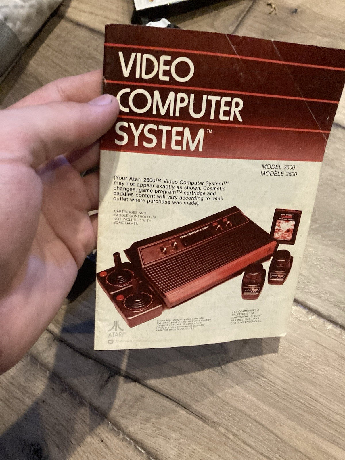 Atari Video Computer System Owners Manual Model 2600