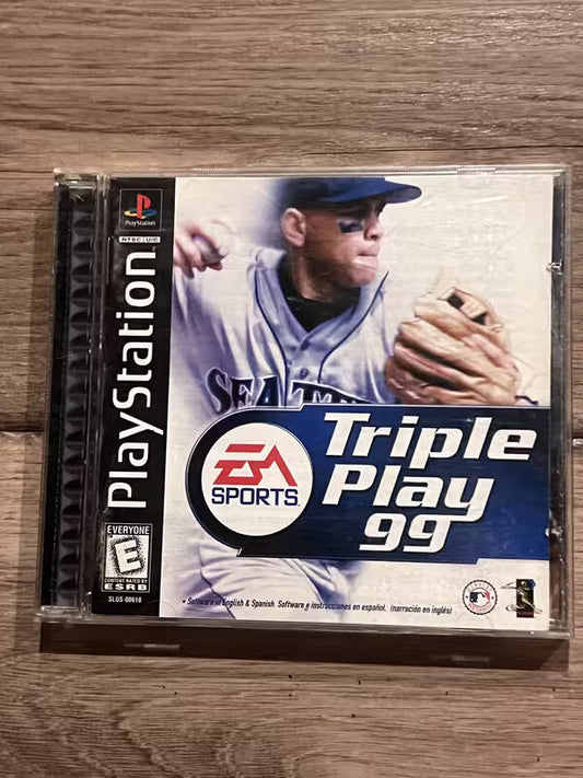 Triple Play 99 (Sony Playstation 1, 1998) CIB