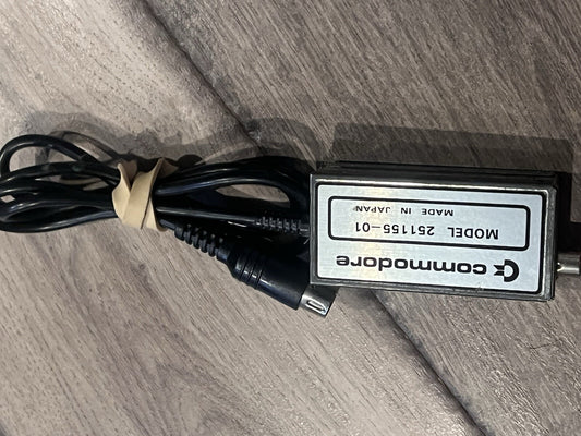 Genuine Commodore 251155-01 RF A/V Adapter fo Commodore Home Computer