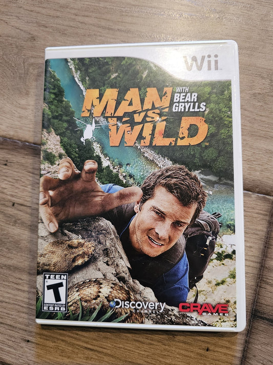 Man vs. Wild (Wii, 2011) CIB COMPLETE