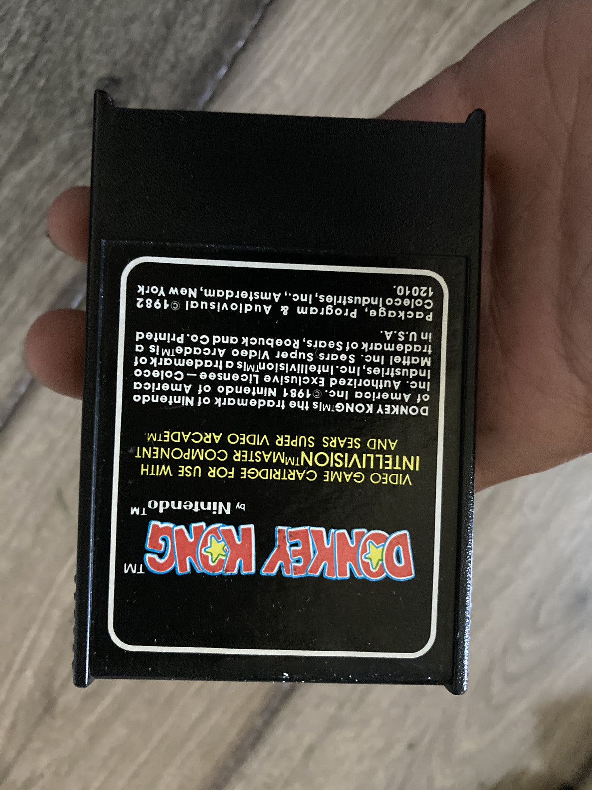 Donkey Kong (Intellivision, 1982) CART ONLY