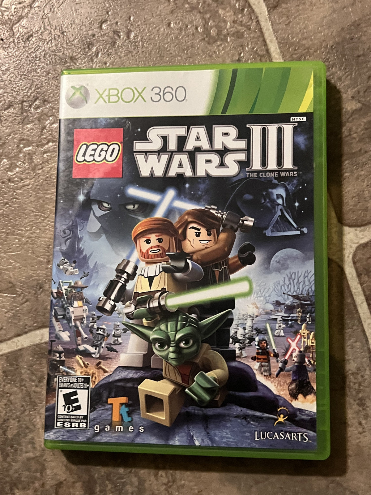 LEGO Star Wars III: The Clone Wars (Microsoft Xbox 360, 2011) CIB COMPLETE